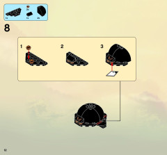 LEGO 9448 instructions page 12 – build guide