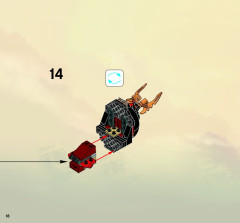 LEGO 9448 instructions page 18 – build guide