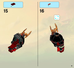 LEGO 9448 instructions page 19 – build guide