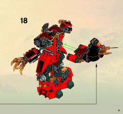 LEGO 9448 instructions page 21 – build guide