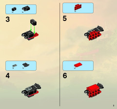 LEGO 9448 instructions page 3 – build guide