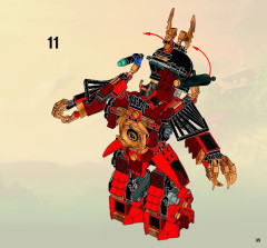 LEGO 9448 instructions page 35 – build guide