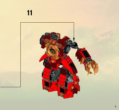 LEGO 9448 instructions page 5 – build guide