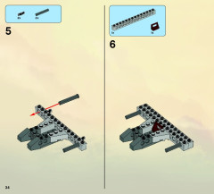 LEGO 9449 instructions page 34 – build guide