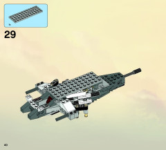 LEGO 9449 instructions page 40 – build guide