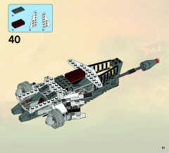 LEGO 9449 instructions page 51 – build guide