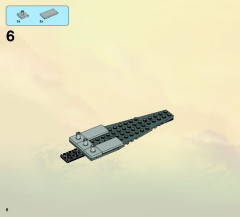 LEGO 9449 instructions page 6 – build guide