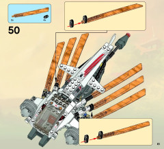 LEGO 9449 instructions page 61 – build guide