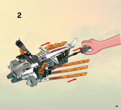 LEGO 9449 instructions page 69 – build guide