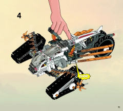 LEGO 9449 instructions page 71 – build guide