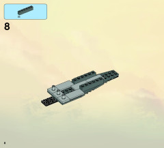 LEGO 9449 instructions page 8 – build guide