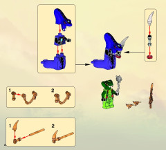 LEGO 9449 instructions page 4 – build guide