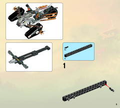 LEGO 9449 instructions page 5 – build guide