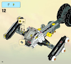 LEGO 9449 instructions page 72 – build guide