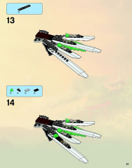 LEGO 9450 instructions page 23 – build guide