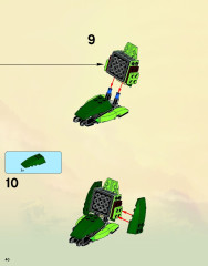 LEGO 9450 instructions page 40 – build guide