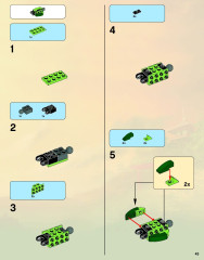 LEGO 9450 instructions page 43 – build guide