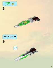 LEGO 9450 instructions page 5 – build guide