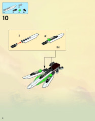 LEGO 9450 instructions page 6 – build guide