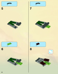 LEGO 9450 instructions page 62 – build guide