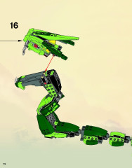 LEGO 9450 instructions page 72 – build guide