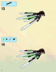 LEGO 9450 instructions page 8 – build guide