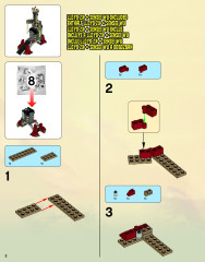 LEGO 9450 instructions page 2 – build guide