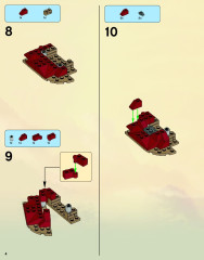 LEGO 9450 instructions page 4 – build guide