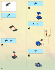 LEGO 9450 instructions page 40 – build guide
