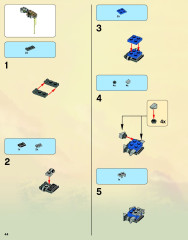 LEGO 9450 instructions page 44 – build guide