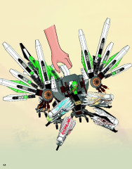 LEGO 9450 instructions page 54 – build guide