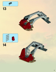 LEGO 9450 instructions page 9 – build guide