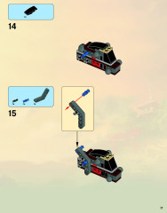 LEGO 9450 instructions page 17 – build guide