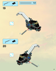 LEGO 9450 instructions page 21 – build guide
