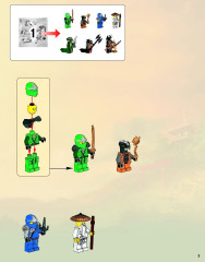 LEGO 9450 instructions page 3 – build guide