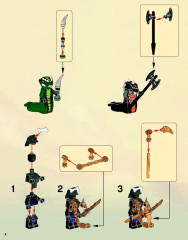 LEGO 9450 instructions page 4 – build guide