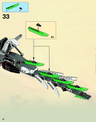 LEGO 9450 instructions page 40 – build guide