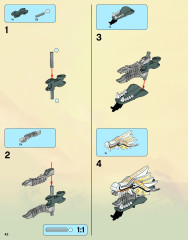 LEGO 9450 instructions page 42 – build guide