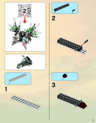 LEGO 9450 instructions page 5 – build guide