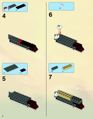 LEGO 9450 instructions page 6 – build guide