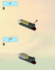 LEGO 9450 instructions page 7 – build guide
