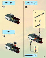 LEGO 9450 instructions page 9 – build guide