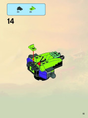 LEGO 9455 instructions page 11 – build guide