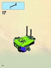 LEGO 9455 instructions page 14 – build guide