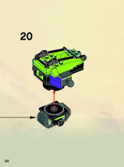 LEGO 9455 instructions page 20 – build guide