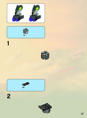 LEGO 9455 instructions page 21 – build guide