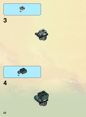 LEGO 9455 instructions page 22 – build guide