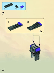 LEGO 9455 instructions page 24 – build guide