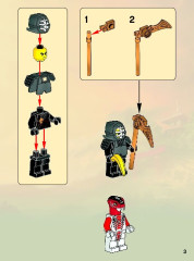 LEGO 9455 instructions page 3 – build guide