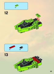 LEGO 9455 instructions page 43 – build guide